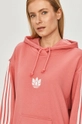 фиолетовой adidas Originals - Хлопковая кофта