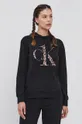 чорний Піжамна кофта Calvin Klein Underwear CK One Жіночий