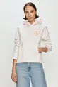 λευκό Tommy Jeans - Βαμβακερή μπλούζα