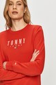 Tommy Jeans - Mikina červená DW0DW09918.4891