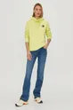 Tommy Jeans - Bluza bawełniana DW0DW07787.4891 zielony
