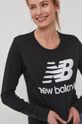 New Balance Bluza WT03551BK czarny