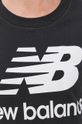 czarny New Balance Bluza WT03551BK