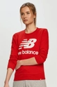 červená Mikina New Balance WT03551REP