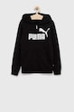 Puma bluza dziecięca z kapturem czarny 586968