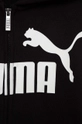 Otroška mikica Puma  Glavni material: 68 % Bombaž, 32 % Poliester Podloga kapuce: 100 % Bombaž Patent: 97 % Bombaž, 3 % Elastan