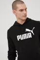 black Puma sweatshirt