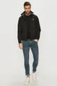 Calvin Klein Jeans - Βαμβακερή μπλούζα μαύρο