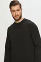 μαύρο Calvin Klein Jeans - Βαμβακερή μπλούζα