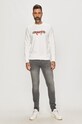 Hugo - Bavlněná mikina 50442619 bílá SS21