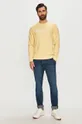 Pepe Jeans - Bluza bawełniana George żółty