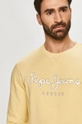 żółty Pepe Jeans - Bluza bawełniana George