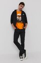 Βαμβακερή μπλούζα The North Face NF00CEP7JK31 μαύρο SS21
