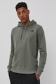 The North Face Hanorac de bumbac uni verde NF0A2S57V381