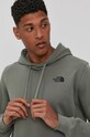 The North Face Bluza bawełniana NF0A2S57V381 zielony