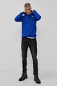 Oblečení Bavlněná mikina The North Face NF0A2ZWUCZ61 modrá