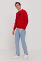 Polo Ralph Lauren Bluza 710828119002 czerwony