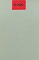 HUGO bluza bawełniana 50447964 zielony
