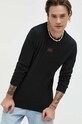 HUGO bluza bawełniana czarny 50447964