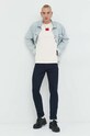 HUGO bluza bawełniana 50447964 beżowy AW25