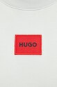 HUGO bluza bawełniana 50447964 zielony
