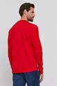 Odzież HUGO bluza bawełniana 50447964 czerwony