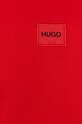 HUGO bluza bawełniana 50447964 czerwony