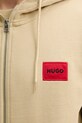 HUGO pamut melegítőfelső 50447972 bézs