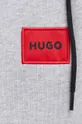 γκρί Βαμβακερή μπλούζα HUGO