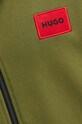 HUGO bluza bawełniana 50447972 zielony