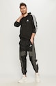 adidas - Bluza GK9062 print negru GK9062