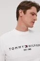 biały Tommy Hilfiger - Bluza