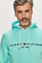 Mikina Tommy Hilfiger tyrkysová MW0MW11599.4891