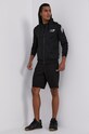 Bavlněná mikina EA7 Emporio Armani 3KPM68.PJ05Z černá SS21
