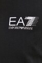 Bavlněná mikina EA7 Emporio Armani 3KPM68.PJ05Z černá
