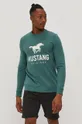 zielony Mustang Bluza bawełniana