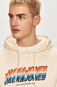 Mikina Jack & Jones béžová 12186385