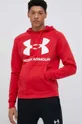 czerwony Under Armour bluza