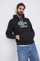 Lacoste Bluza SH0064 SH0064 czarny AW21
