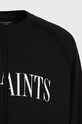 AllSaints Bluza bawełniana DIVERGE CREW MF022U czarny