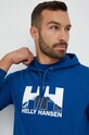 Helly Hansen bluza niebieski 62975
