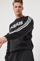 adidas Bluza DQ3084 pozostałe czarny DQ3084