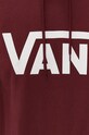 Βαμβακερή μπλούζα Vans VN0A456BK1O1 μπορντό