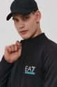 fekete EA7 Emporio Armani felső