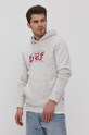 Odzież HUF Bluza pf00346 szary