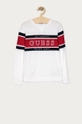 biały Guess Longsleeve dziecięcy Chłopięcy