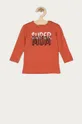 oranžová Name it - Detské tričko s dlhým rukávom 56-86 cm Chlapčenský