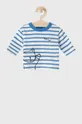 modrá GAP - Detské tričko s dlhým rukávom 50-86 cm Chlapčenský