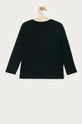 Detská bavlnená košeľa s dlhým rukávom Lacoste tmavomodrá