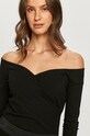 Guess - Tričko s dlhým rukávom W1RP14.KAER2 čierna